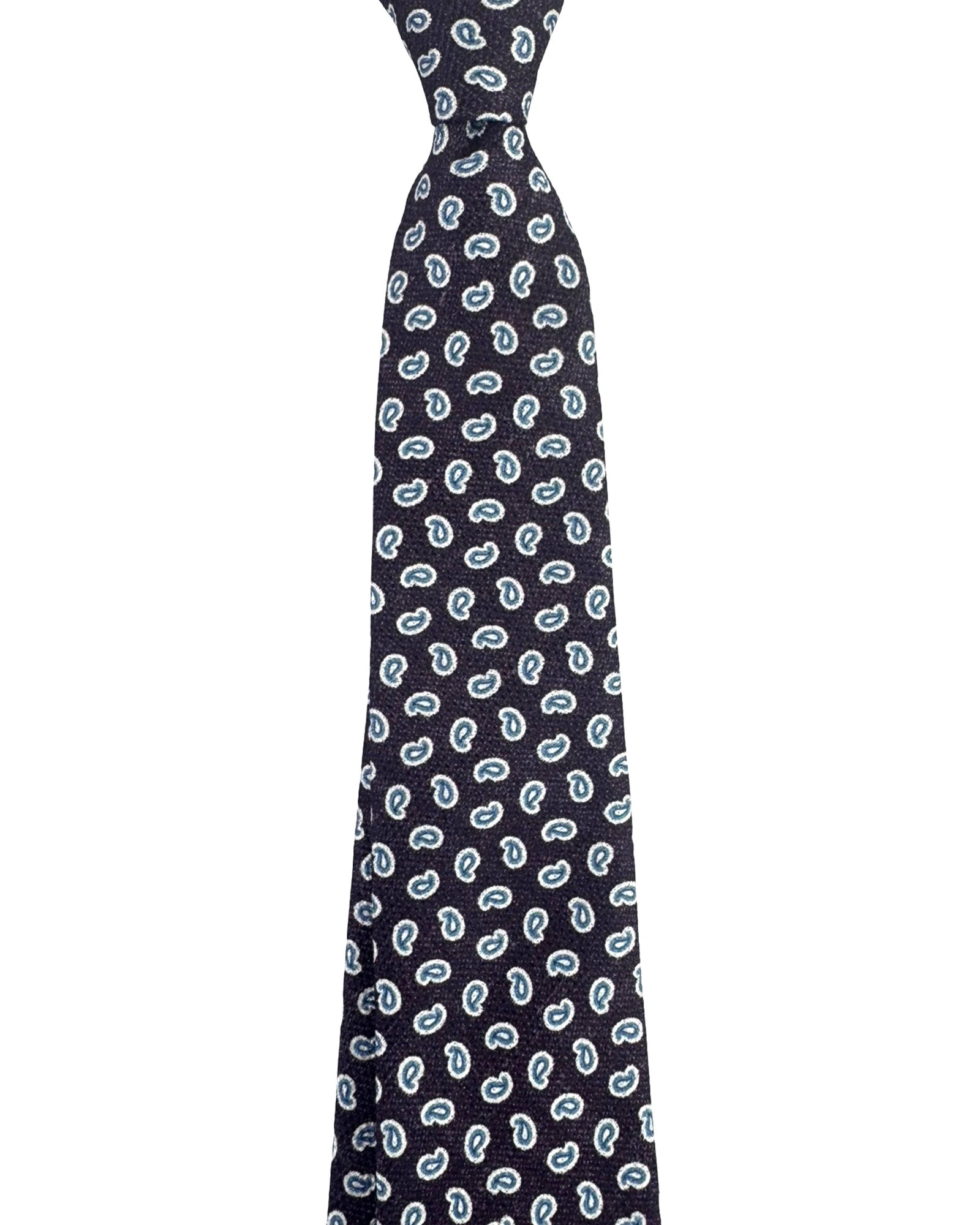 Zegna Silk Tie Paisley - Narrow Cut