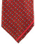 Zilli Sevenfold Tie  Red And Blue Geometric Chain