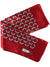 Zilli Silk Pocket Square Red Gray Burgundy Logo Design SALE
