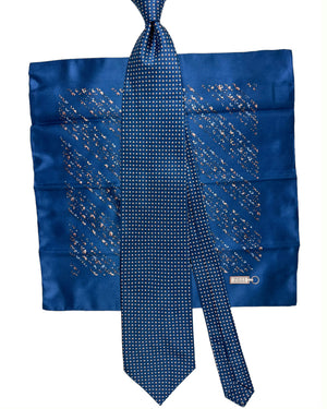 Zilli Tie & Matching Pocket Square Set 