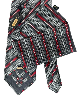 Zilli authentic Tie & Matching Pocket Square Set 