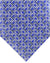 Zilli Silk Tie Purple Gray Silver Geometric - Wide Necktie