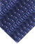 Zilli Silk Tie Dark Blue Purple Geometric