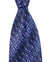 Zilli Silk Tie Dark Blue Purple Geometric