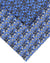 Zilli Tie & Matching Pocket Square Set Blue Gray Geometric Design