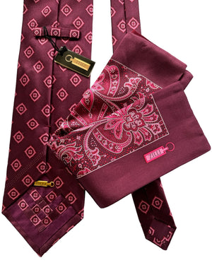Zilli genuine Tie & Pocket Square Set 