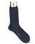 Zilli Socks Midnight Blue US 12 - EUR 46 Mid Calf Cotton Men Socks SALE