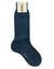 Zilli Socks Gray-Blue Mid Calf US 11 1/2 / EUR 45