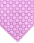 Zilli Extra Long Necktie Pink Geometric - Hand Made In Italy