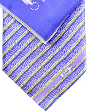Zilli Tie & Matching Pocket Square