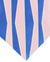 Zilli Paris Tie Pink Royal Blue Design - Wide Necktie