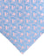 Zilli Paris Tie Pink Sky Blue Design - Wide Necktie