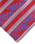 Zilli Silk Tie Maroon Stripes - Wide Necktie