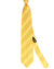 Zilli Silk Tie Yellow Gold Stripes - Wide Necktie