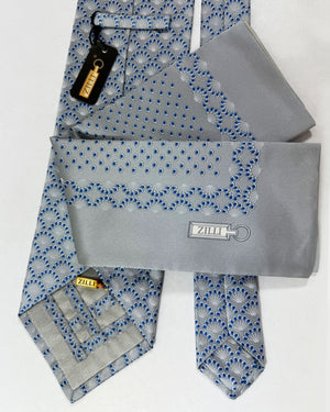 Zilli Tie & Matching Pocket Square 