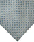 Zilli Silk Tie Gray Blue Micro Pattern - Wide Necktie