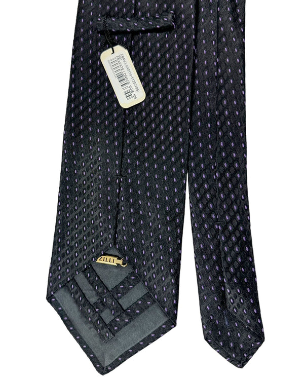 Zilli Pattern Zilli Silk Tie & Pocket Square Set Zilli Online Outlet Store - Tie Deals