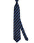 Zilli Extra Long Tie Blue Dark Blue Stripes