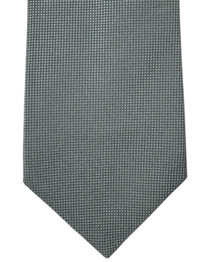 Zilli Silk Tie Gray Pattern