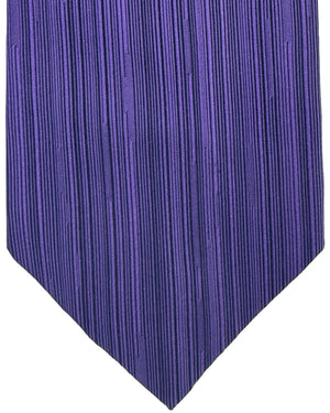 Zilli Extra Long Tie Purple 
