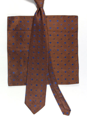 Zilli Tie & Matching Pocket Square Set 