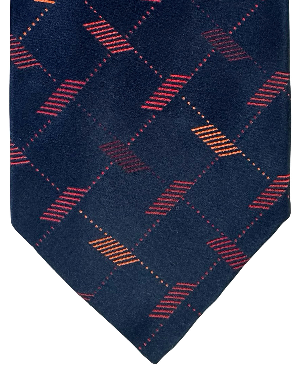 Zilli Silk Necktie Geometric - Wide Tie