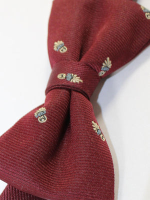 Designer silk Bow Tie - Self Tie