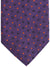 Cesare Attolini Silk Tie Purple Geometric