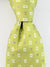 Attolini Silk Tie Olive Lilac Geometric
