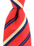 Attolini Silk Tie Hot Pink Stripes