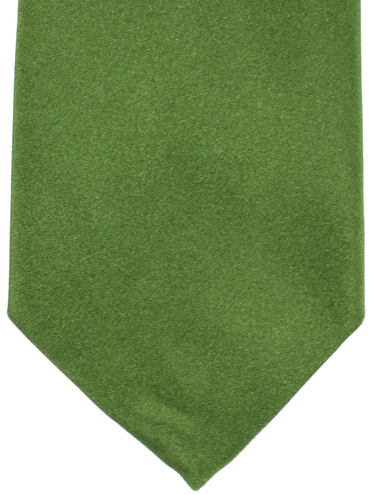Cesare Attolini Silk Tie Green Solid