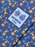 Battistoni Silk Tie Navy Dogs Design