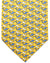 Battistoni Silk Tie Orange Blue Dolphins - Novelty