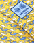 Battistoni Silk Tie Orange Blue Dolphins - Novelty