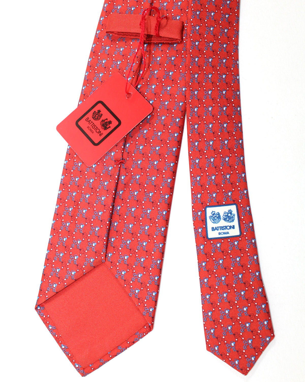 Battistoni silk Tie 