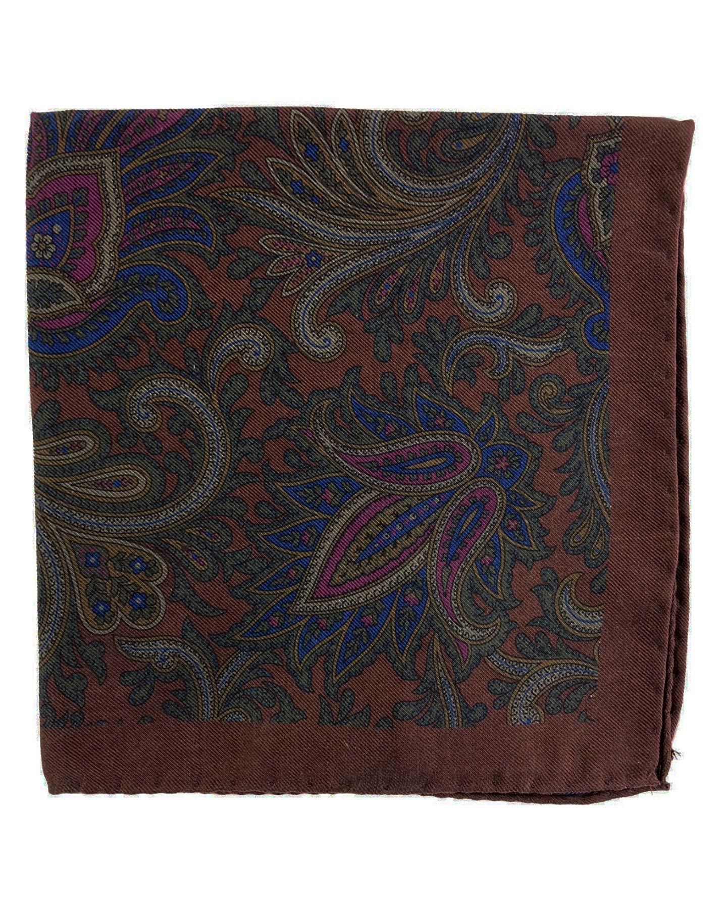 Luigi Borrelli Silk Pocket Square