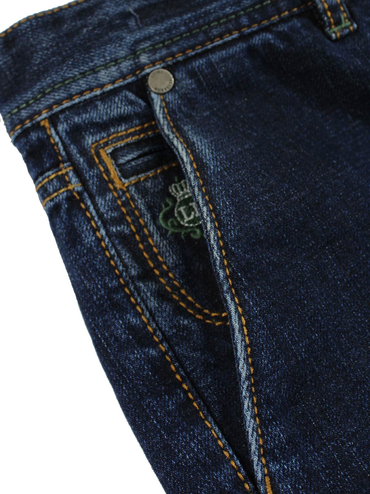 Luigi Borrelli New Denim Blue Jeans - Extra Slim - 33/49 :  Clothing, Shoes & Jewelry