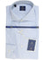 Luigi Borrelli Dress Shirt ROYAL COLLECTION Blue White Stripes 39 - 15 1/2