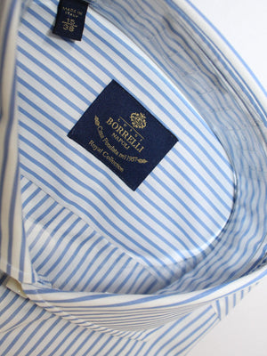 Luigi Borrelli authentic Dress Shirt ROYAL COLLECTION 