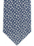 Luigi Borrelli Silk Tie Navy White Floral - Narrow Necktie