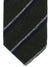 Borrelli ROYAL COLLECTION Necktie - Unlined Dark Green Striped Design