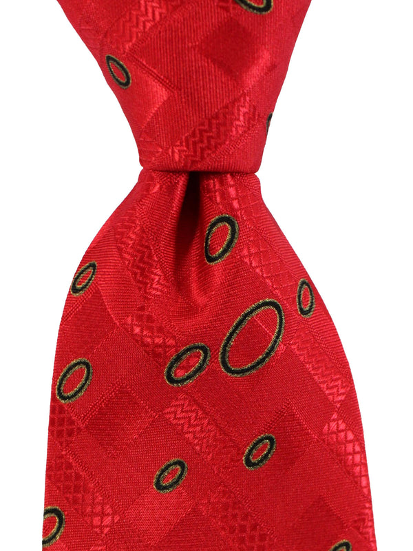 Red and bordeaux silk tie  Brioni® US Official Store