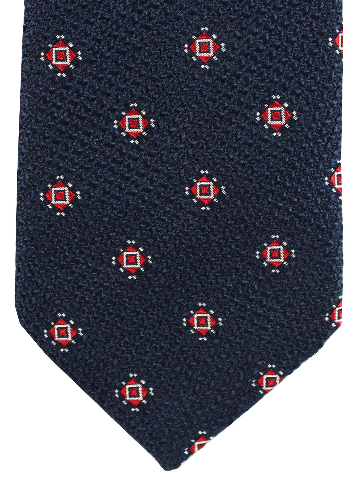 Brioni Navy Blue Silk Tie