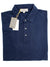 Canali Polo Shirt Navy Cotton Short Sleeve Polo Shirt 