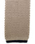 Brunello Cucinelli Square End Knitted Tie Beige