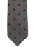 Dolce & Gabbana Skinny Tie Gray Polka Dots
