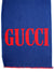 Gucci Scarf Royal Blue Red Scarf