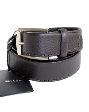 Genuine Kiton leather belt