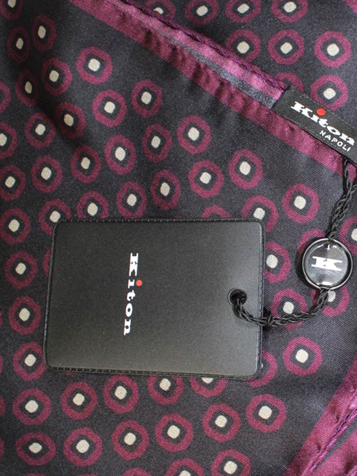 Kiton Silk Pocket Square 