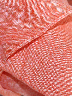 Kiton Linen Scarf Pink Design - Spring/ Summer FINAL SALE